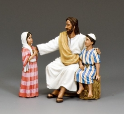 LOJ054 "Suffer The Little Children" Jesus with Children